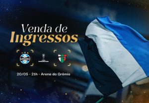 Grêmio x Palestino: venda de ingressos com vantagens para Sócios &nbsp;