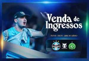 Brasileirão: Venda de ingressos para Grêmio x Chapecoense