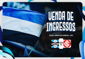 Copa do Brasil: venda de ingressos para o Grenal 454 na Arena